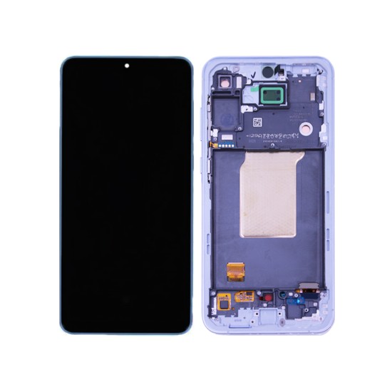 Touch+Display+Frame Samsung Galaxy A55 5G/A556 Service Pack Ice Blue Touch+Display+Frame Samsung Galaxy A55 5G/A556 Service Pack Ice Blue